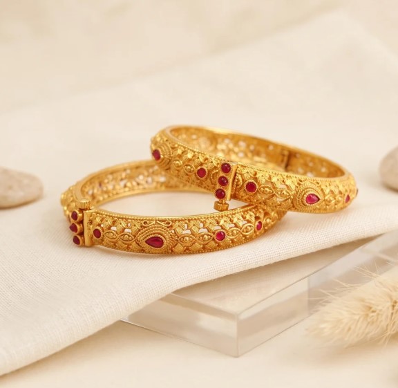 Gold Plated Bangles